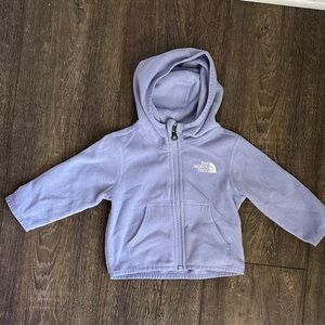 The North Face Kids Lavender Fleece Hoodie